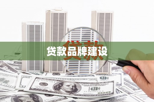 青田贷款品牌建设