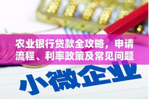 青田农业银行贷款全攻略，申请流程、利率政策及常见问题解析
