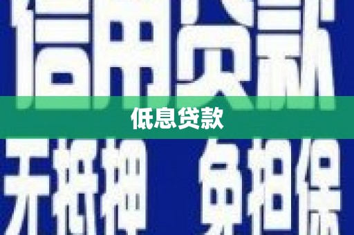 青田低息贷款