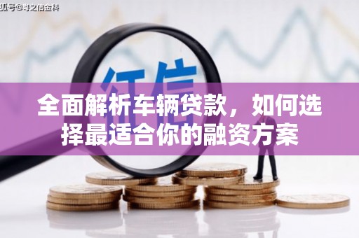 青田全面解析车辆贷款，如何选择最适合你的融资方案