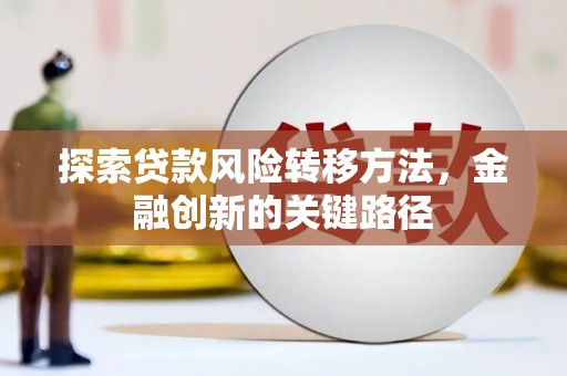青田探索贷款风险转移方法，金融创新的关键路径